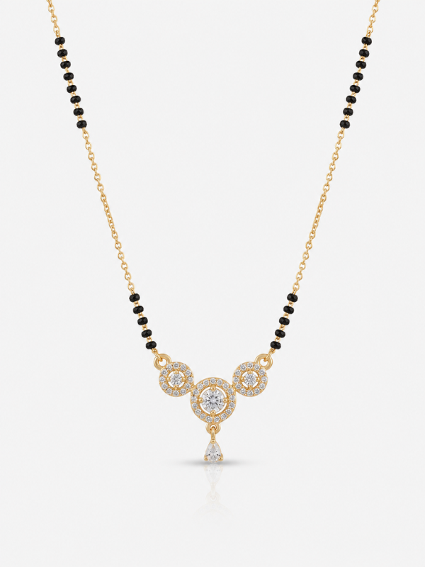 Vishva 18K Gold Plated  Mangalsutra
