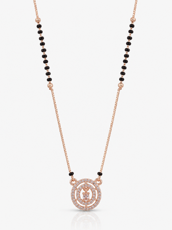 Vianshi Rose Gold Mangalsutra