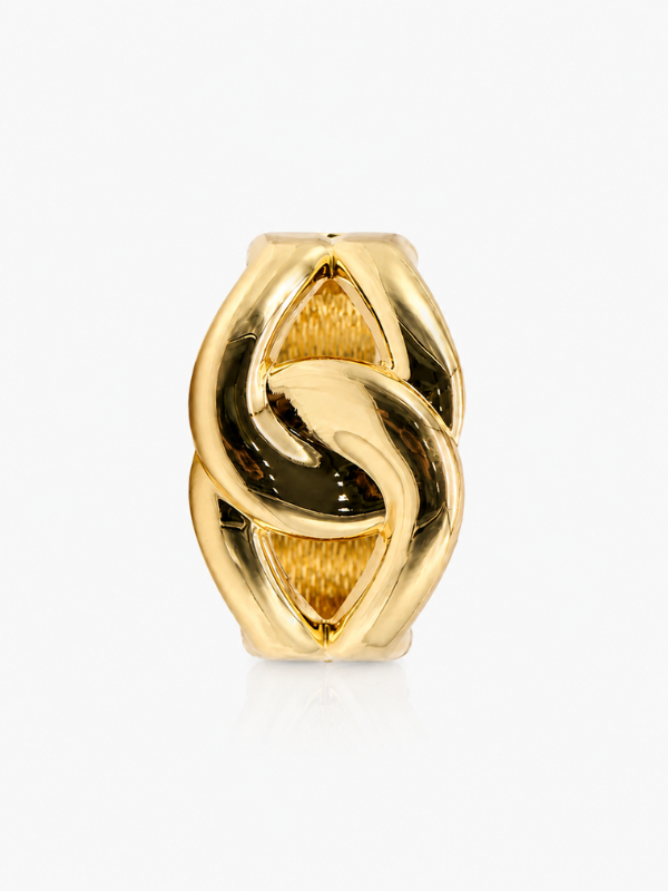 Eterna Knot 18K Gold Plated Bangle
