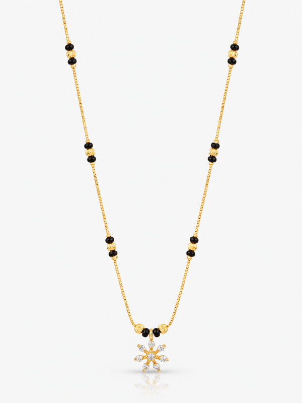 Hetasvi 18K Gold Plated Mangalsutra