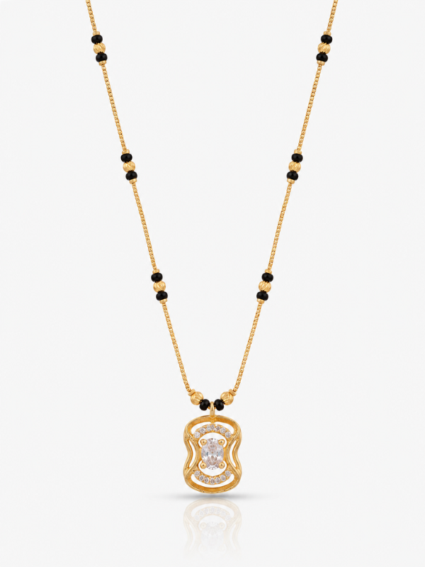 Hetvi 18K Gold Plated Mangalsutra