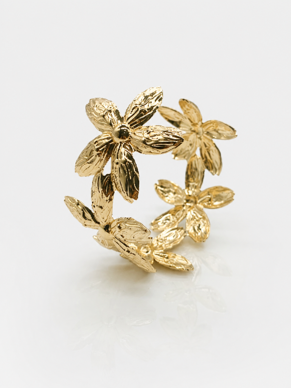Florielle Vine 18K Gold Plated Arm Cuff