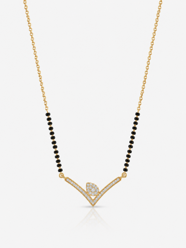 Deepanshi 18K Gold Plated Mangalsutra