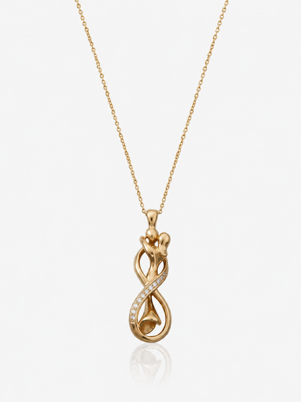 Infinite Love 18K Gold Plated Necklace