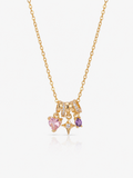 Celestara Charm 18K Gold Plated Necklace