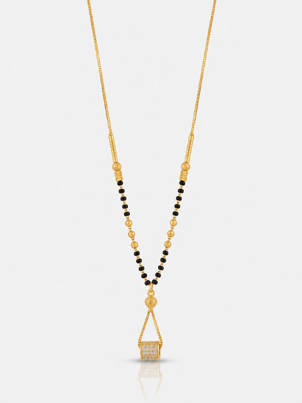 Nisha 18K Gold Plated Mangalsutra