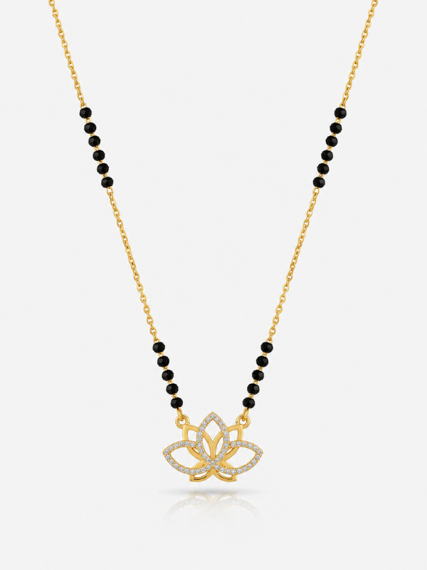 Dhruvisha 18K Gold Plated Mangalsutra