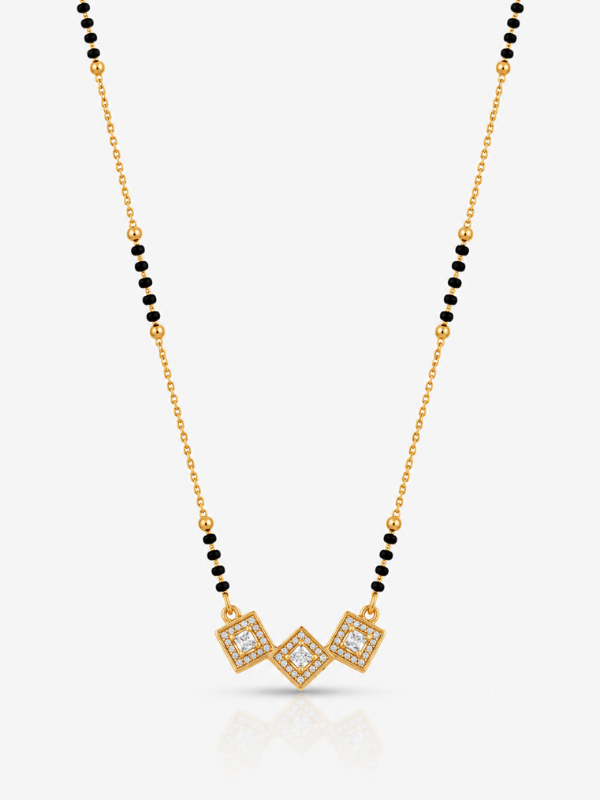 Rashmika 18K Gold Plated Mangalsutra