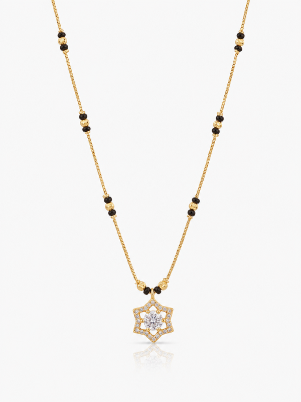 Heer 18K Gold Plated Mangalsutra