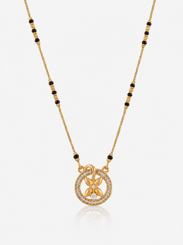 Anushaa 18K Gold Plated Mangalsutra