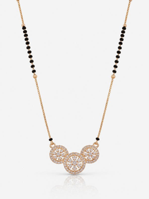 Prisha Rose Gold Mangalsutra