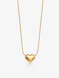 Cupid Heart 18K Gold Plated Necklace