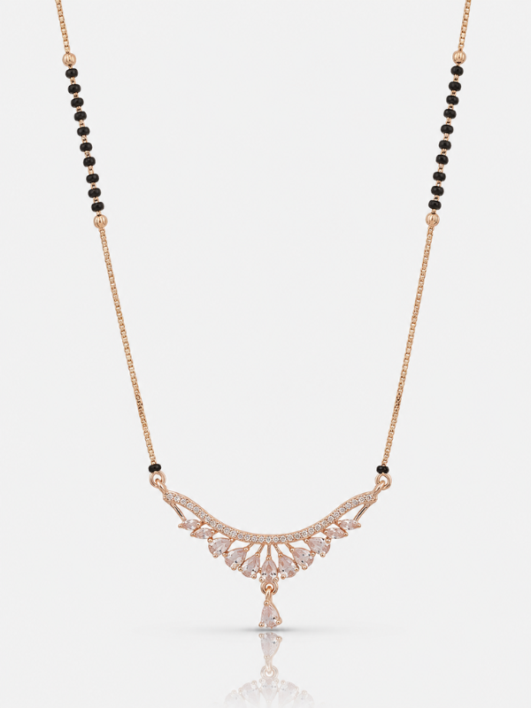 Vamika  Rose Gold Mangalsutra