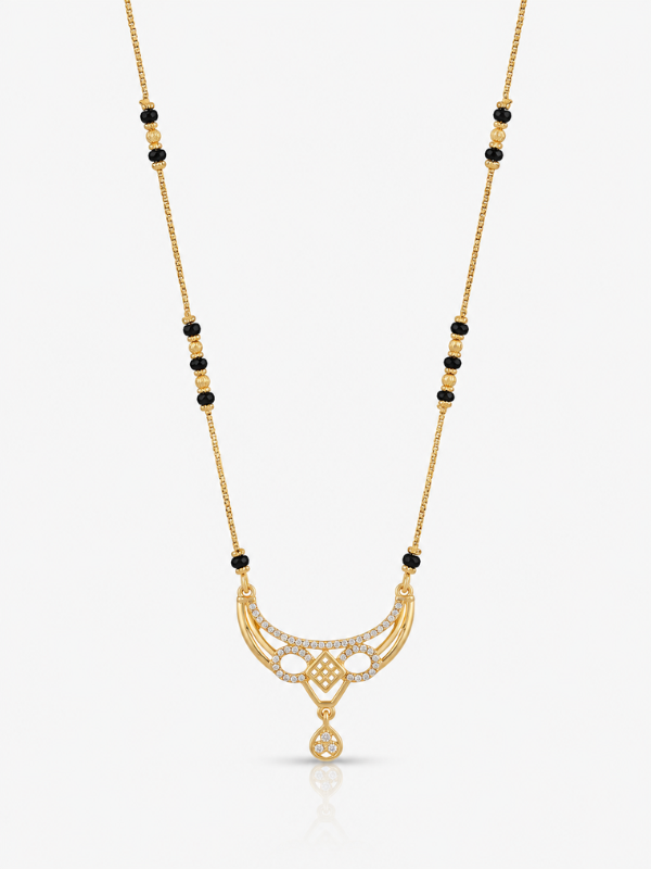 Disha 18K Gold Plated Mangalsutra