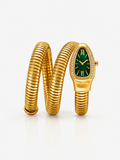 Gold Snake Coil Watch