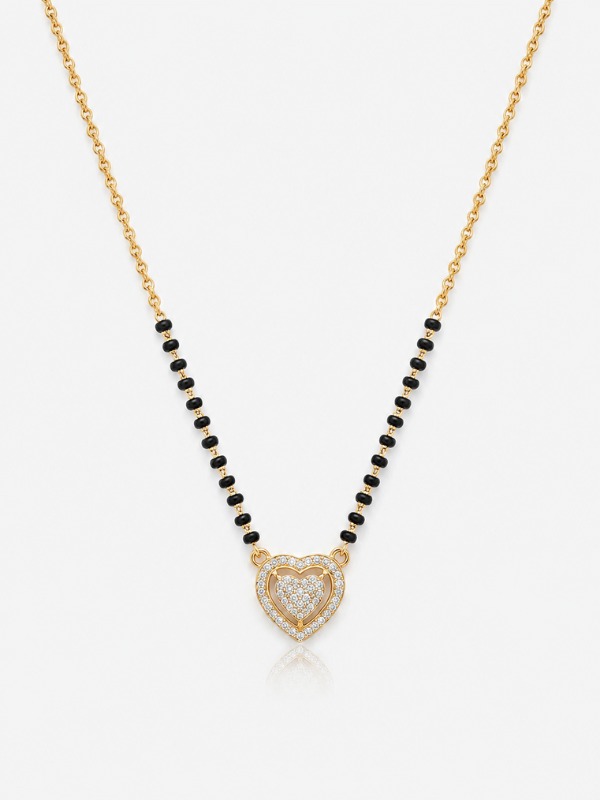 Keshvi 18K Gold Plated Mangalsutra
