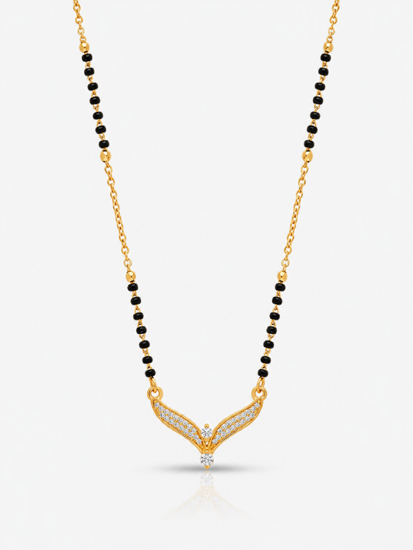 Krisha 18K Gold Plated Mangalsutra