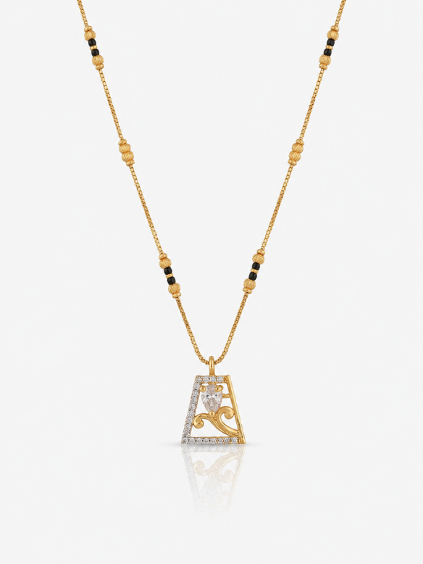 Yamini 18K Gold Plated  Mangalsutra