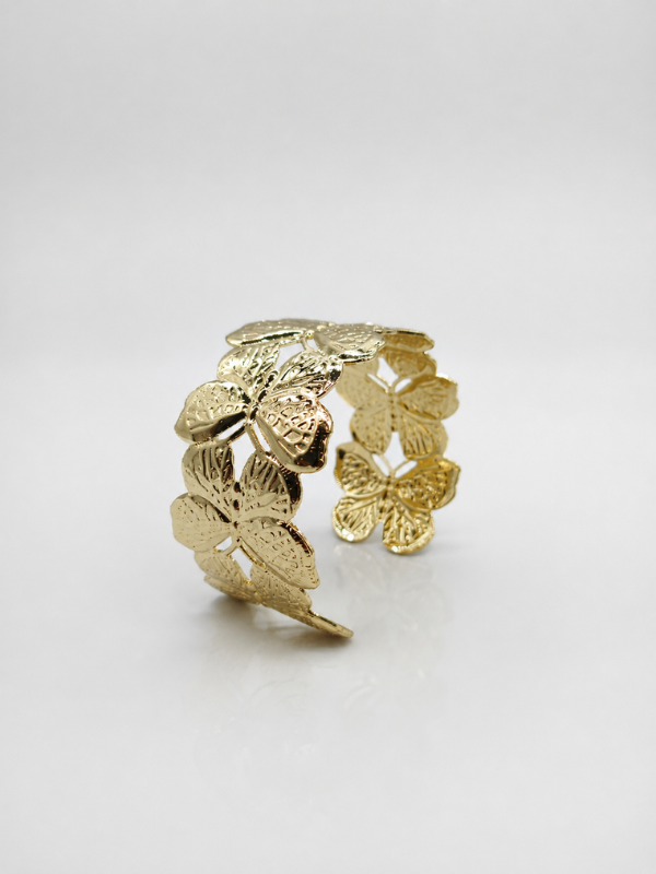 Avenelle Butterfly 18K Gold Plated Arm Cuff