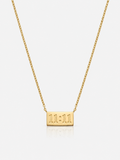 11:11 18K Gold Plated Necklace