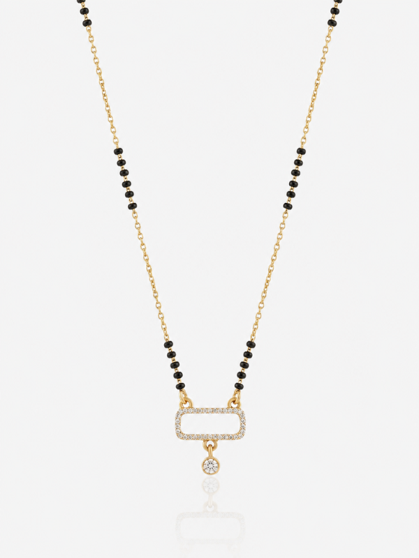 Urvisha 18K Gold Plated Mangalsutra