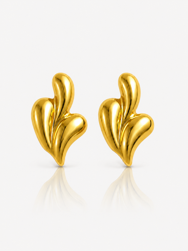 Flourish 18K Gold Plated Earrings