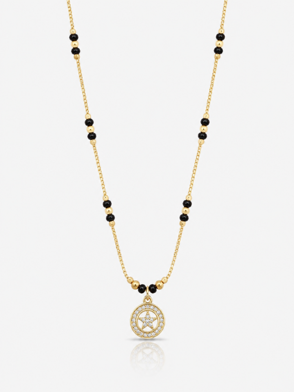 Ziva 18K Gold Plated  Mangalsutra