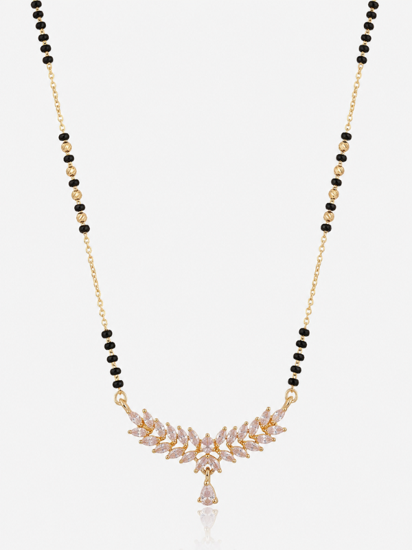 Erisha Rose Gold Mangalsutra