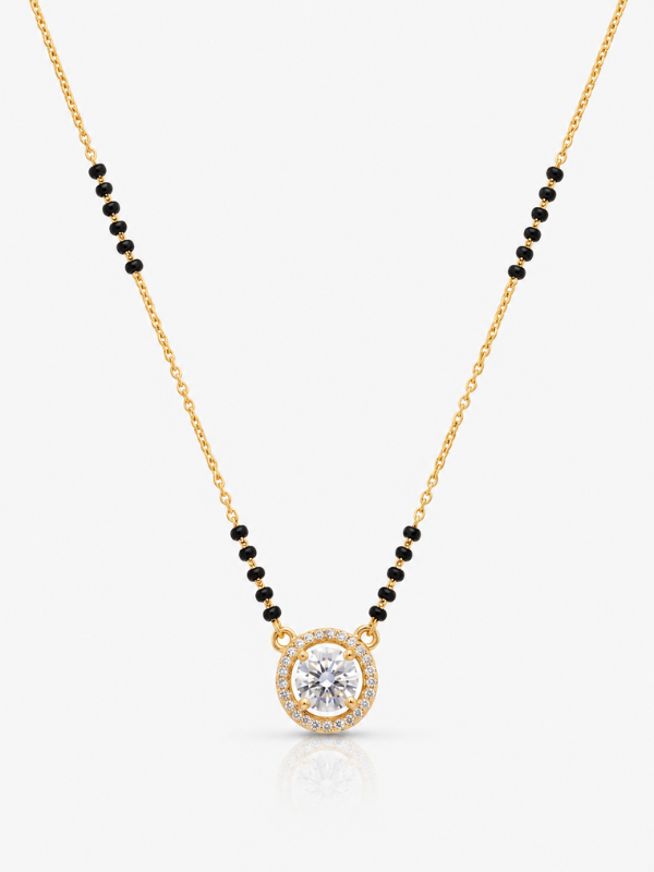 Simran 18K Gold Plated Mangalsutra