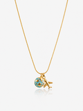 Travel Charm  18K Gold Plated Nacklace