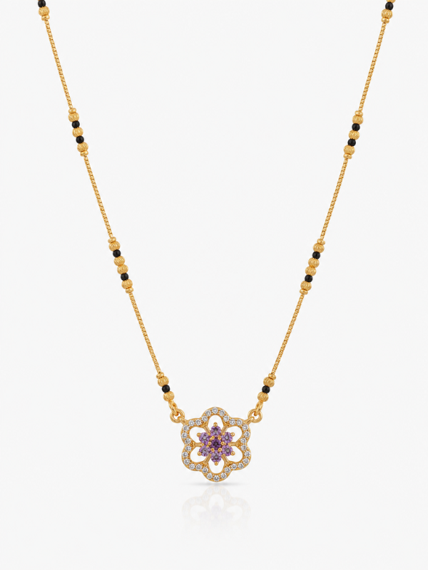Aamya 18K Gold Plated Mangalsutra