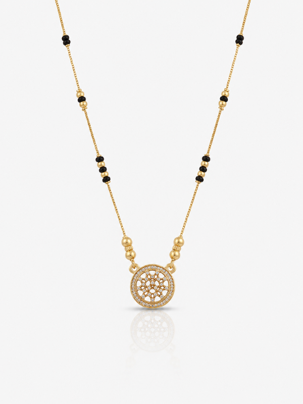 Sakshi 18K Gold Plated  Mangalsutra