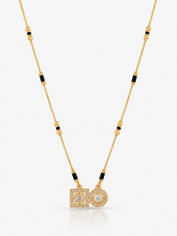 Akriti 18K Gold Plated Mangalsutra
