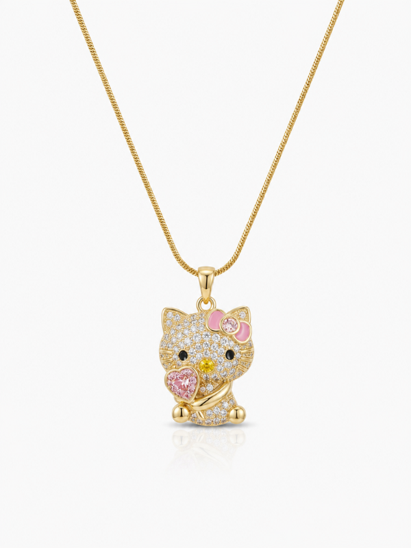Hello Kitty 18K Gold Plated Nacklace