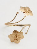 Petalveil Floral 18K Gold Plated Arm Cuff