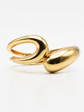 Pebble Loop 18K Gold Plated Bangle