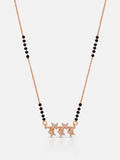 Ayushi 18K Rose Gold Plated Mangalsutra