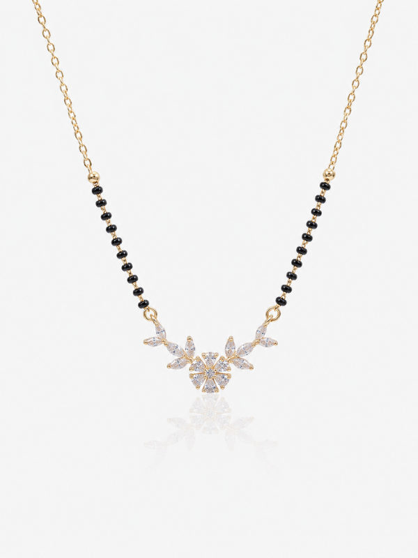 Sakshi 18K Gold Plated Mangalsutra