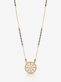 Yashiika Rose Gold Mangalsutra