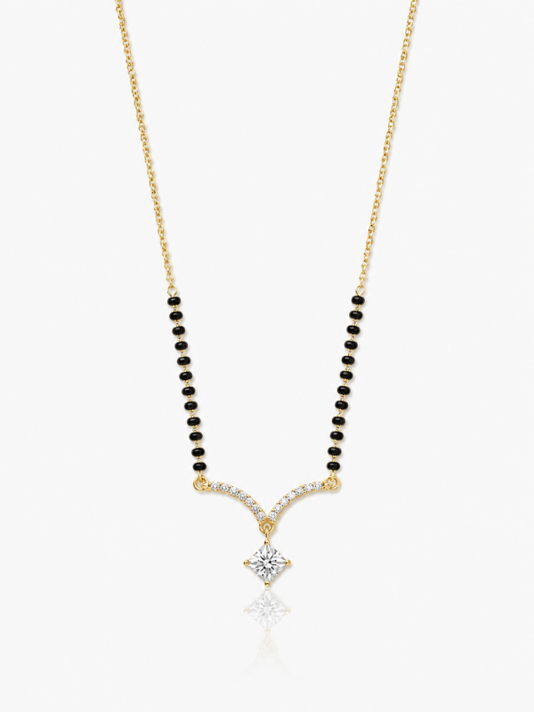 Avnisha 18K Gold Plated Mangalsutra