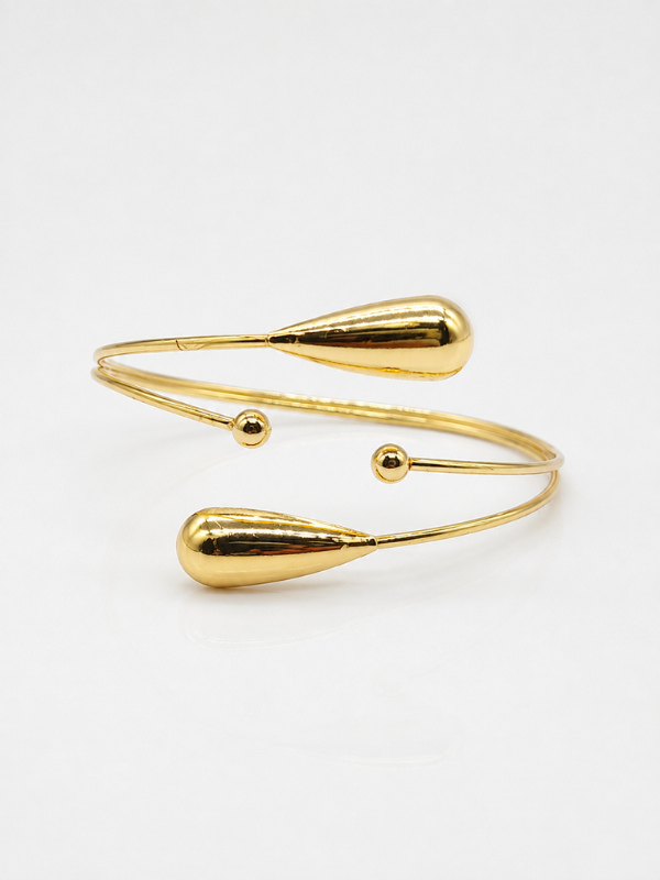 Open Arm Cuff 18K Gold Plated Arm Cuff