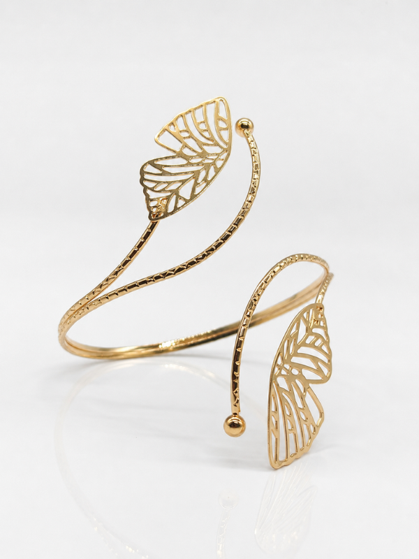 Elowen Wing 18K Gold Plated Arm Cuff