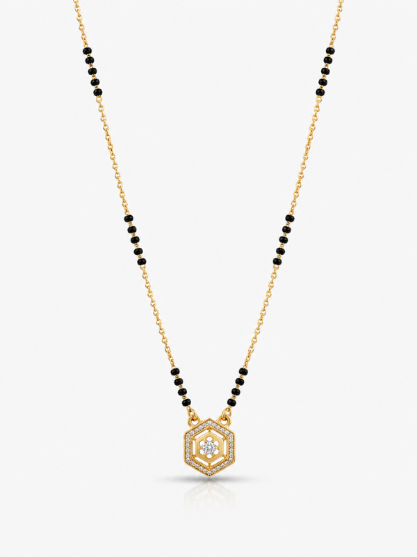 Preity 18K Gold Plated  Mangalsutra