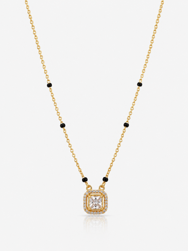 Siyana 18K Gold Plated Mangalsutra