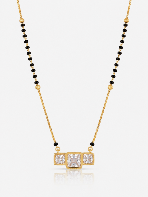 Meher 18K Gold Plated Mangalsutra