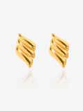 Aurea Wing 18K Gold Plated Earrings