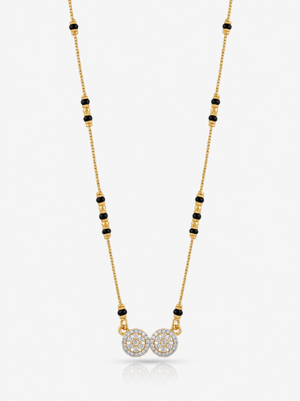Shreya 18K Gold Plated Mangalsutra