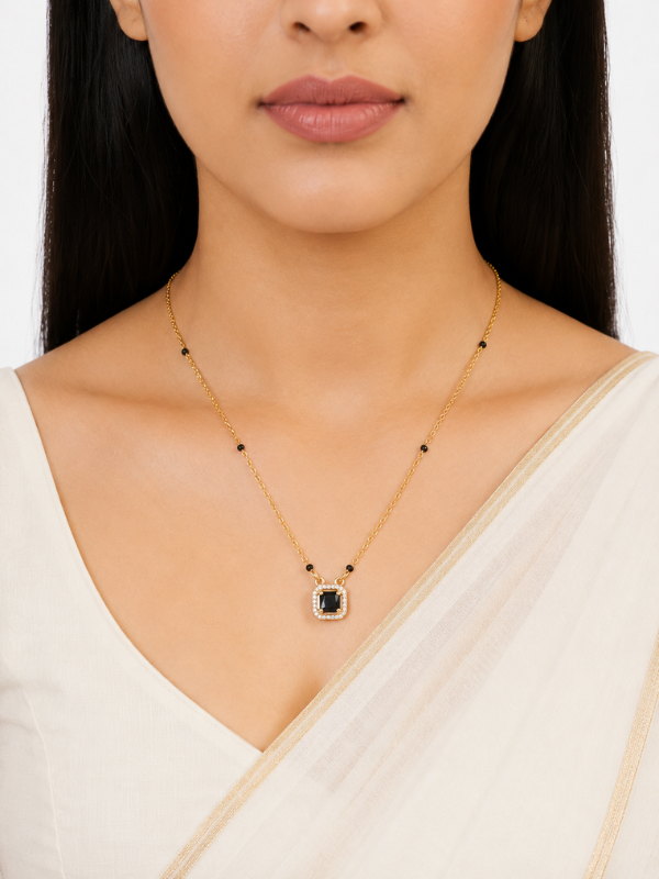 Samaira 18K Gold Plated Mangalsutra