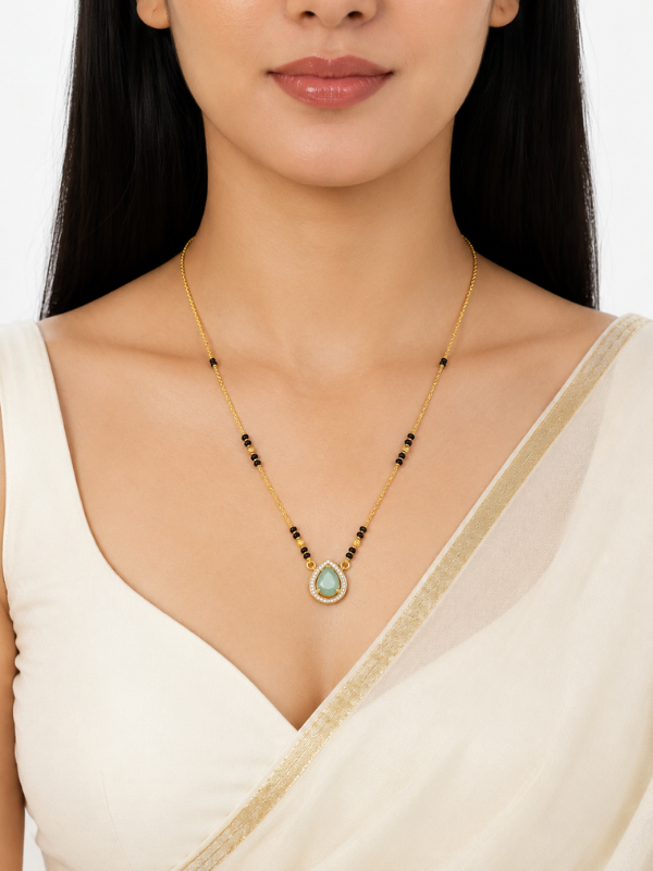 Riya 18K Gold Plated  Mangalsutra