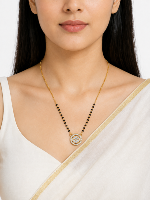 Dhriti 18K Gold Plated Mangalsutra